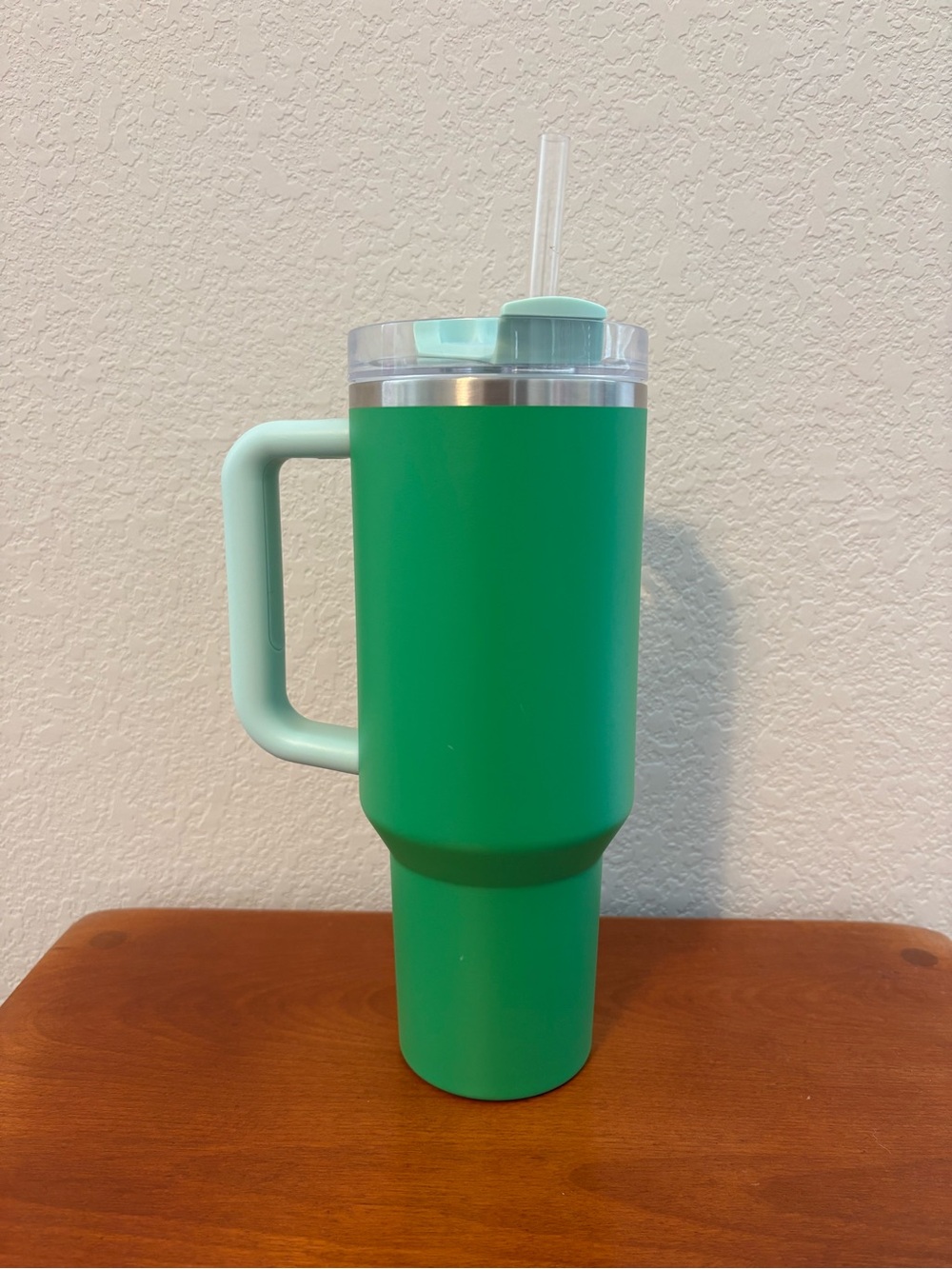Stanley Green and mint blue 40 oz tumbler - Picture 2 of 6